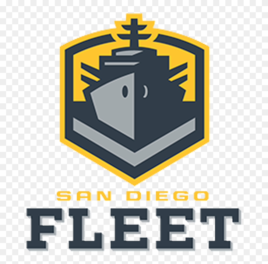 Transparent 49ers Football Clipart - San Diego Fleet Logo Png
