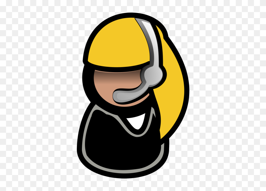 Jenny Post Png Images - Logo Orang Pake Headset Clipart