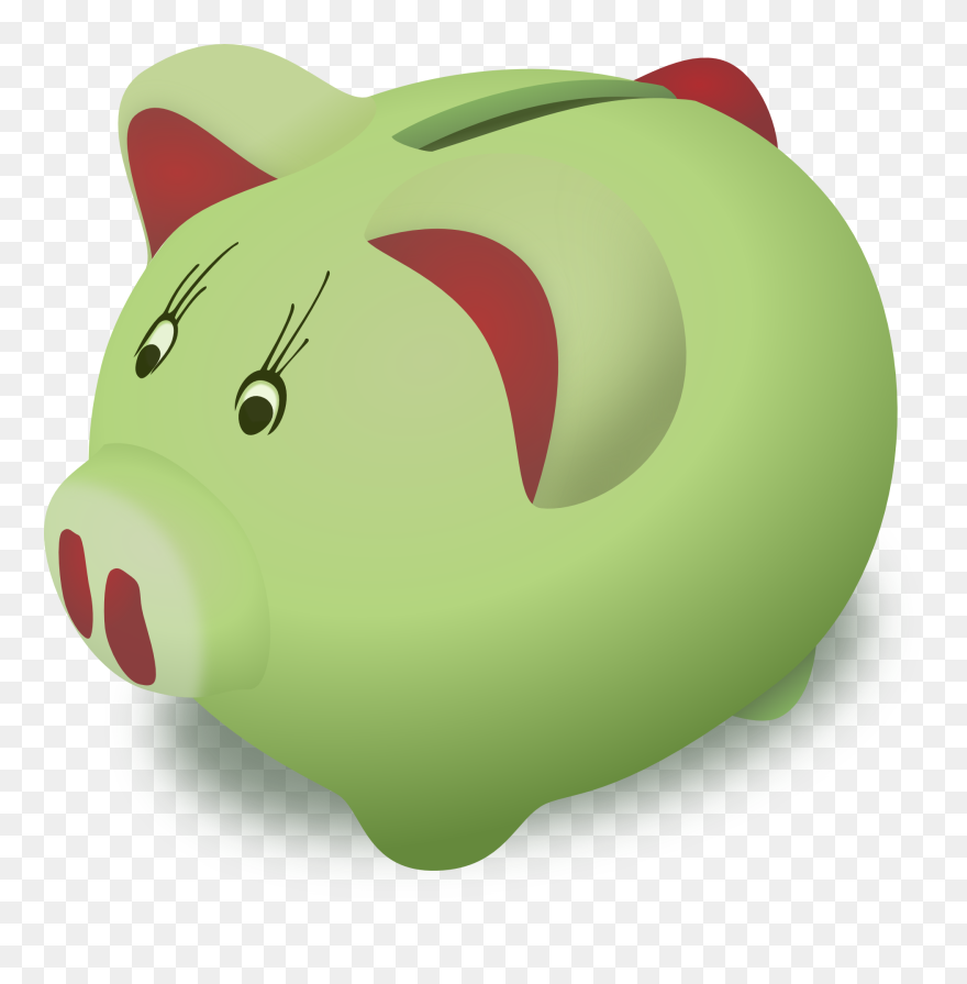 Piggy Bank Clip Art - Png Download