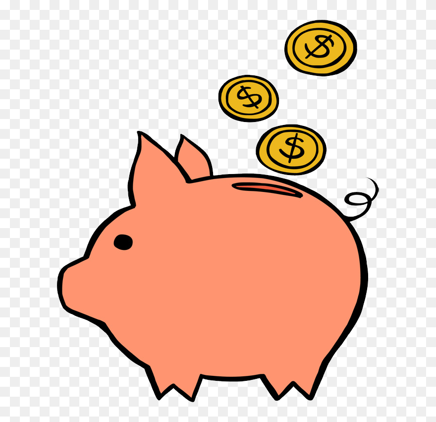 Piggy Bank Png Clipart