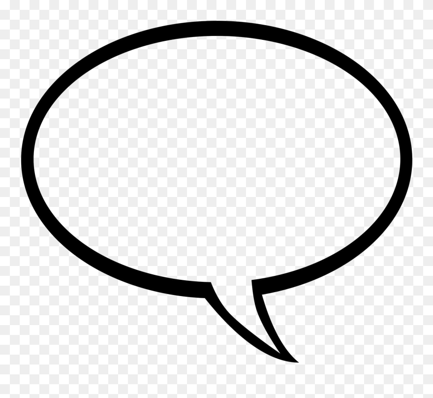 Speech Bubble Png File - Balloon Comic Clipart