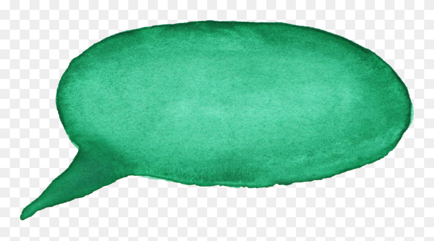 Transparent Dialogue Bubble Png - Speech Bubble Png Green Clipart