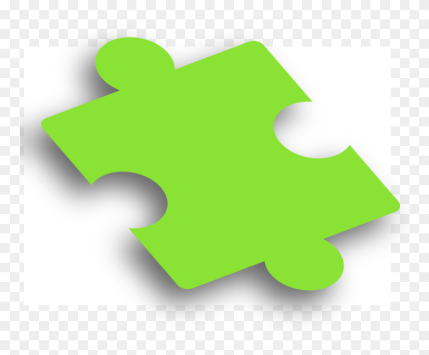 Green Puzzle Piece Png Clip Arts - Graphics Transparent Png
