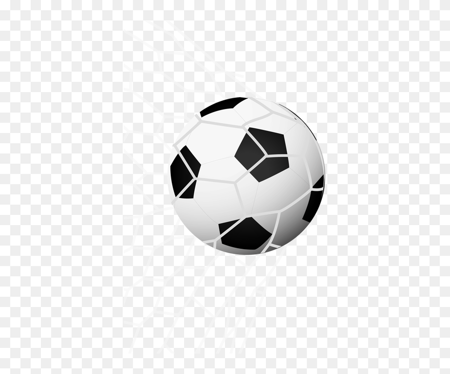 Ball In The Net In The Background Vector Png Download - Мяч Футбольный Без Фона Clipart