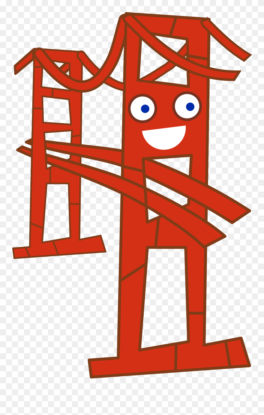 Golden Gate Bridge Cute Clipart