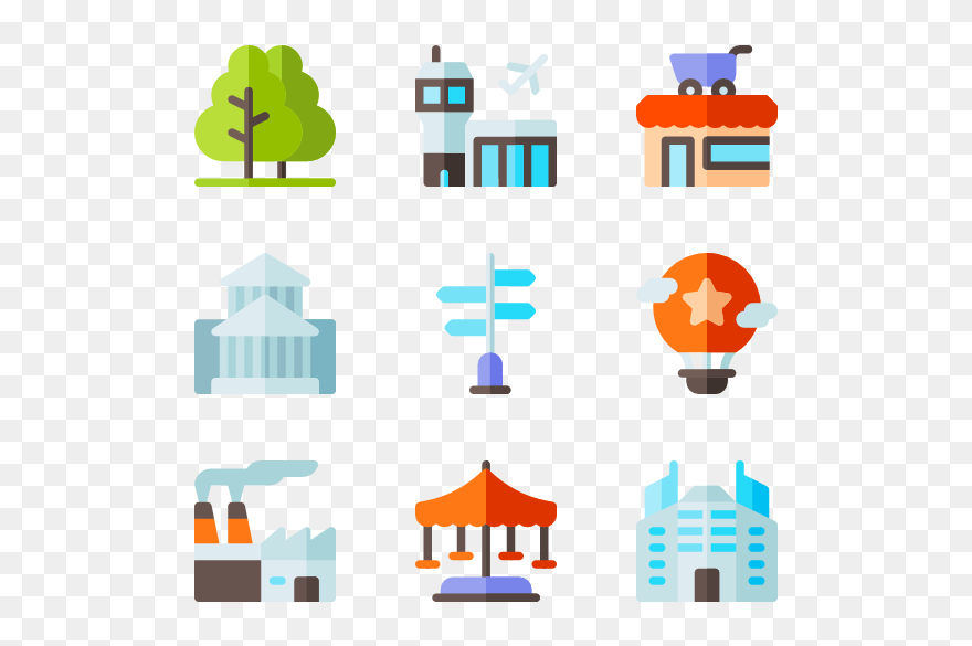 Vector Bridges Highway Bridge - City Flat Icon Png Clipart
