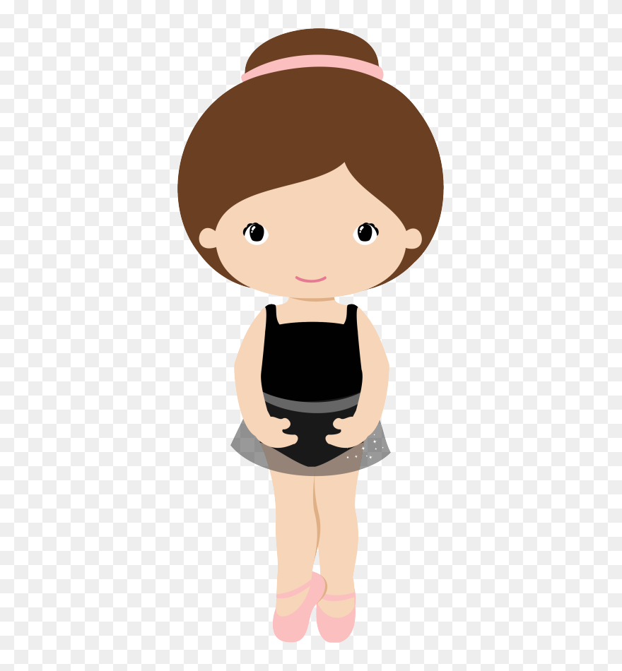 Little Ballerina Clip Art - Png Download
