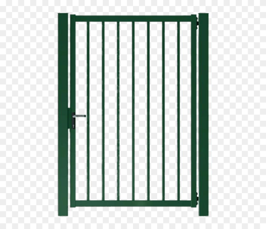 Garden Gate Clip Arts - Gate Cartoon - Png Download