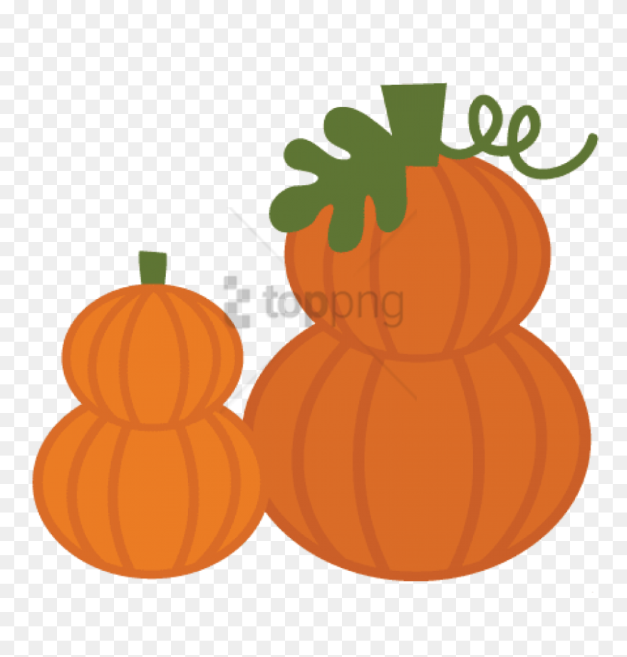 Stacked Pumpkins Svg Files For Scrapbooking Pumpkin - Stacked Pumpkins Clipart - Png Download
