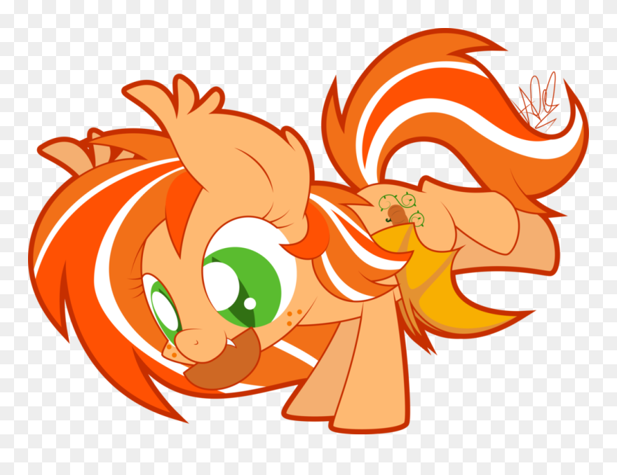 Smiling Chibi Pumpkin Clipart - Cartoon - Png Download