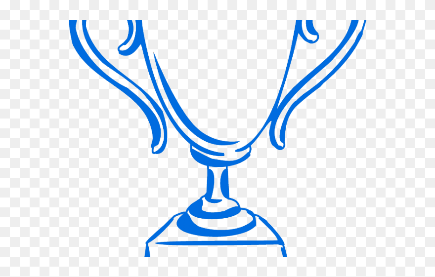 Trophy Colouring Clipart