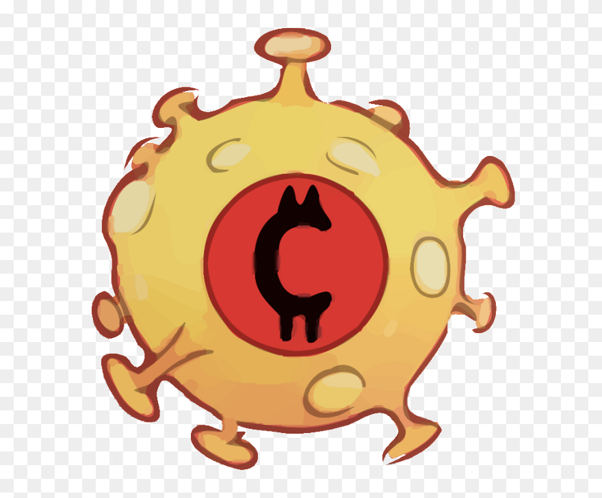 Corona Cryptocurrency Clipart