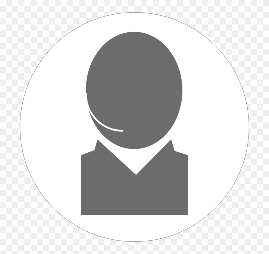 Angle,circle,silhouette - Icon User Free Grey Clipart