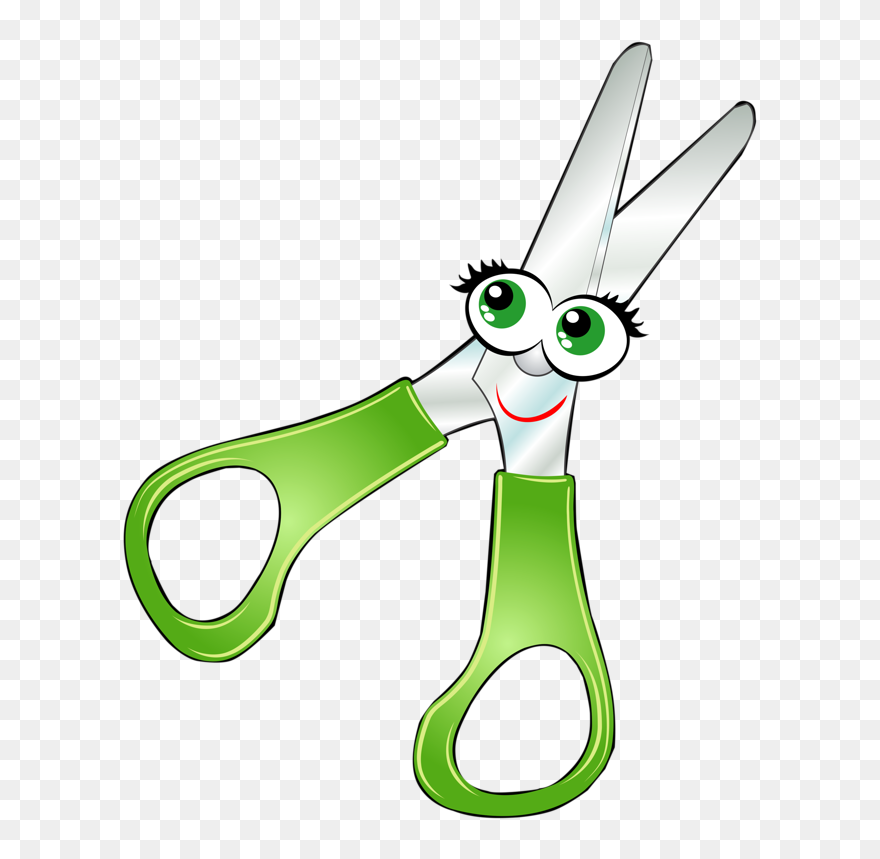 Cute Scissors Clipart - Png Download
