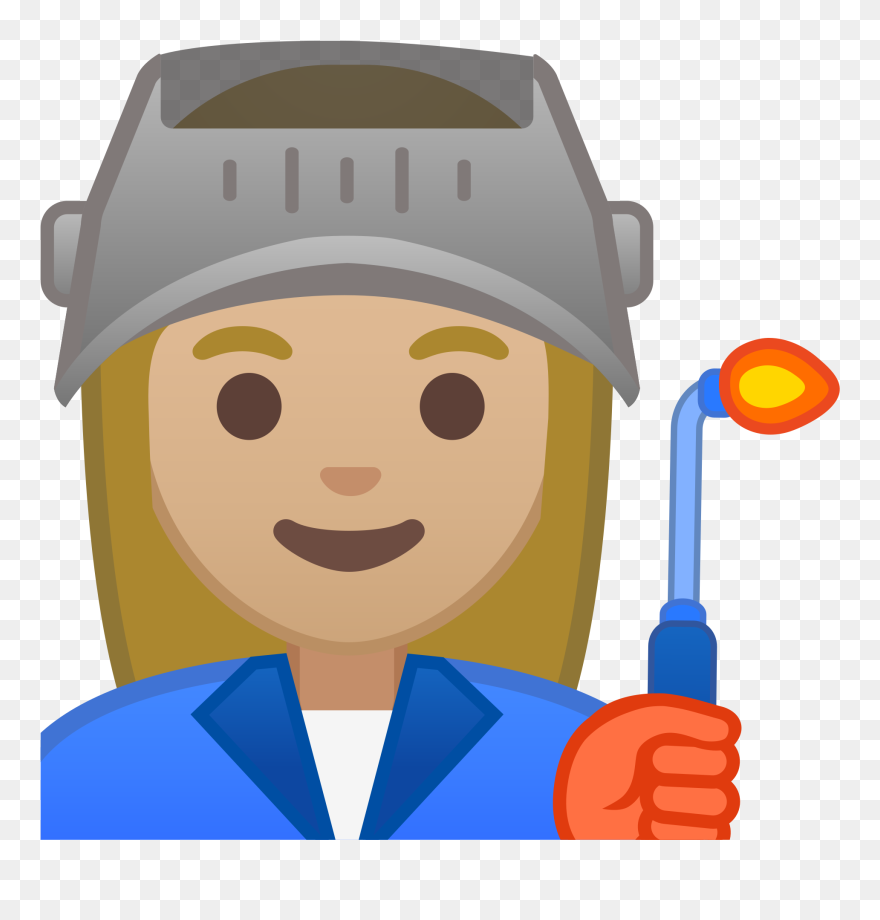 Oreo Clipart Factory - Worker Emoji - Png Download
