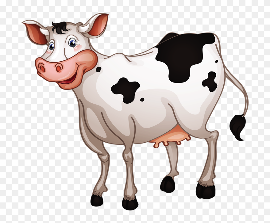 Png Cartoon Cow - Cow Clip Arts Transparent Png