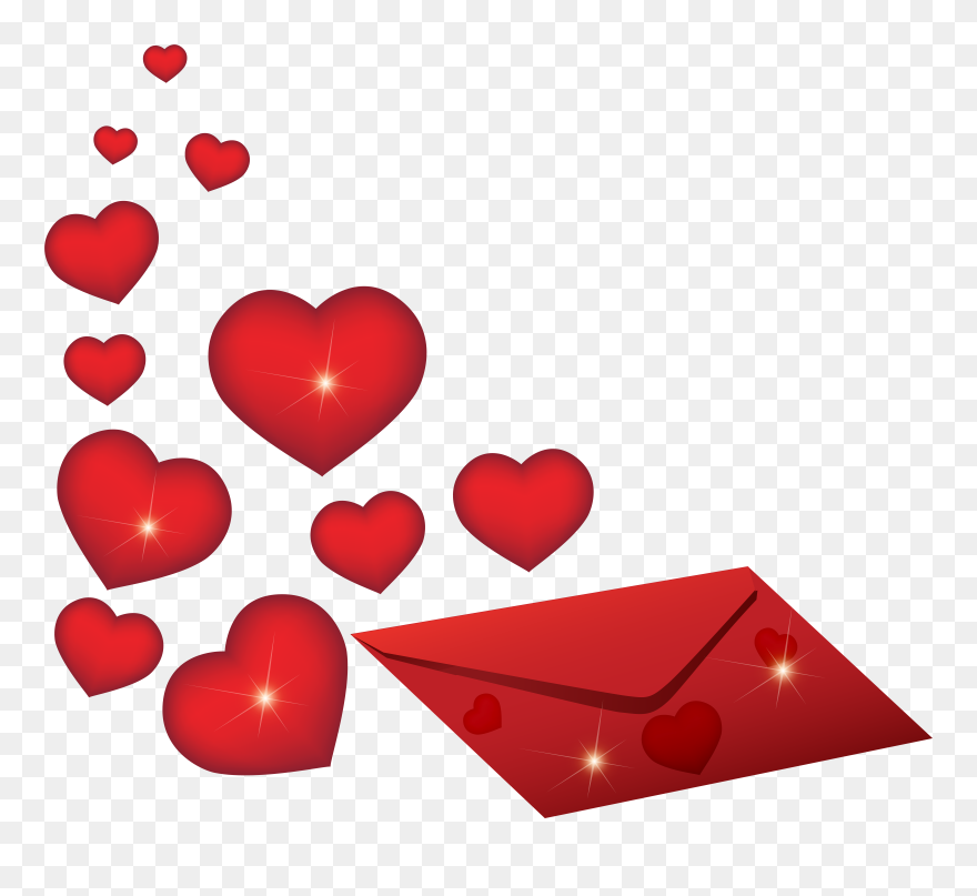 Romance Clipart Mini Hearts - Png Download