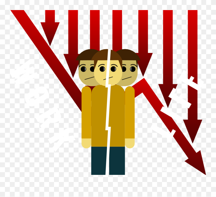 Work-life Balance - Cartoon Clipart