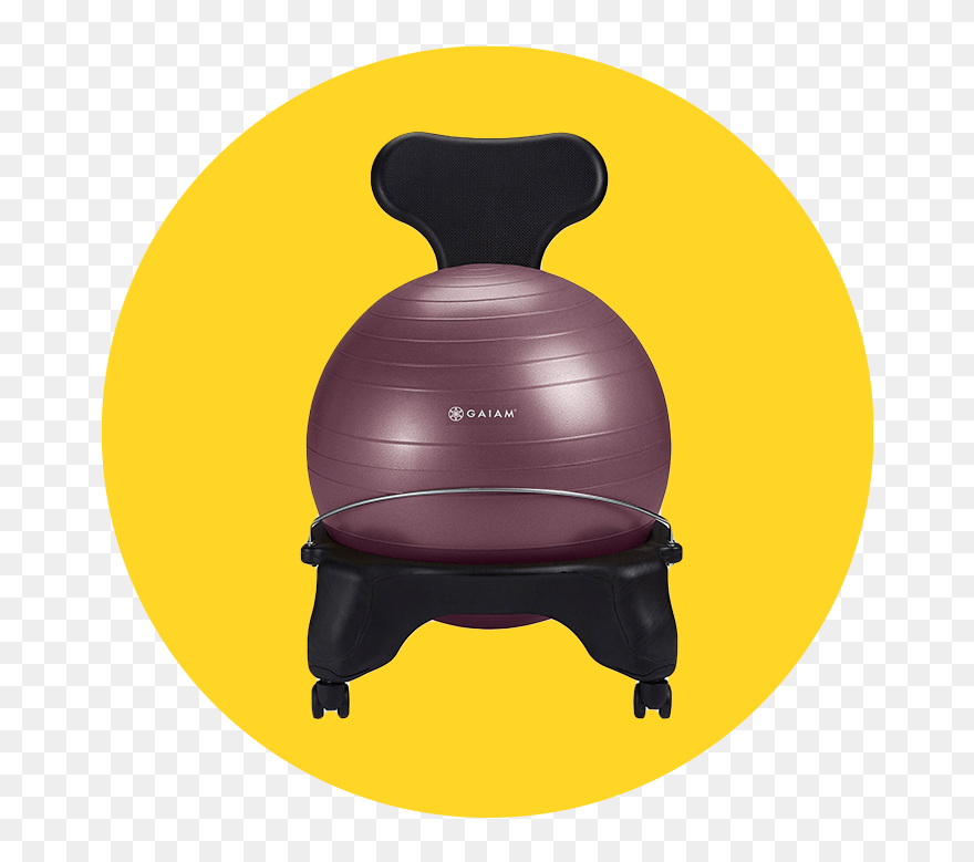 Gaiam Balance Ball Chair Clipart