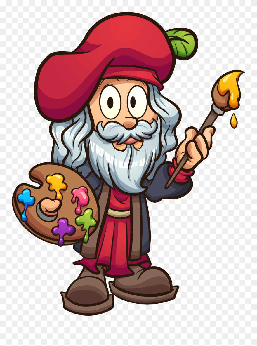 Leonardo Da Vinci Animated Clipart