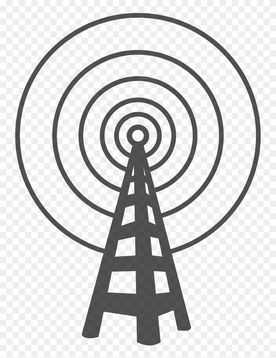 Antenna Pole Clipart Clipground Radio Antenna Clipart - Iot Structural Health Monitoring - Png Download