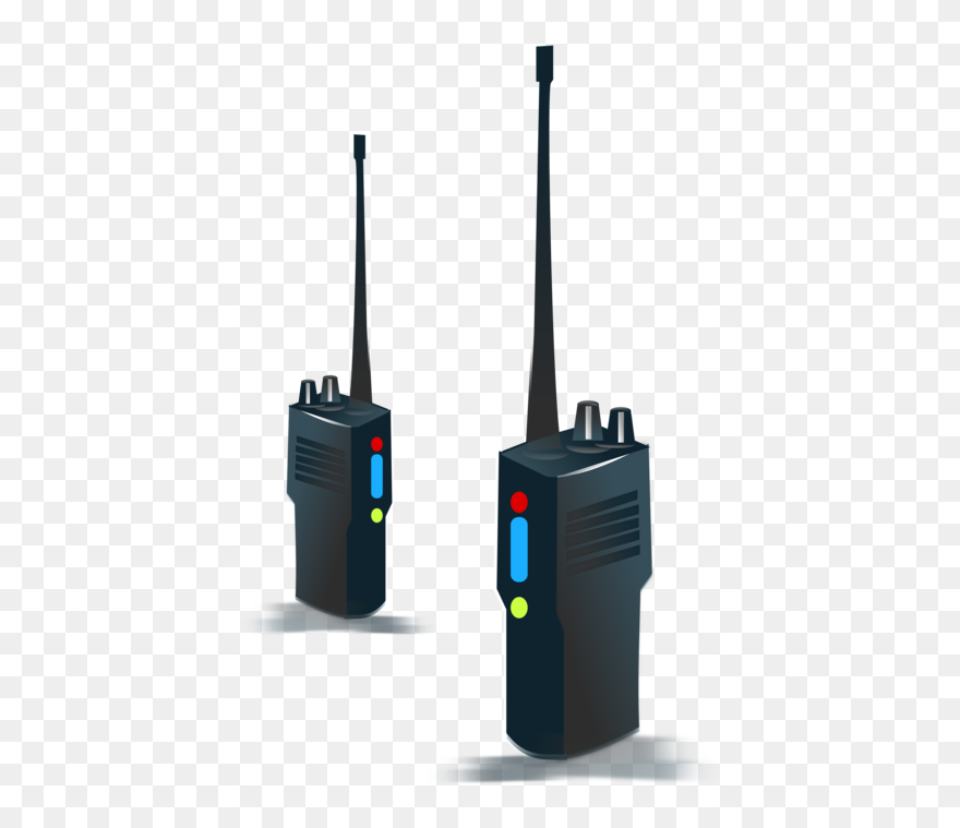 Electronic Accessory - Walkie Talkie Clip Art - Png Download