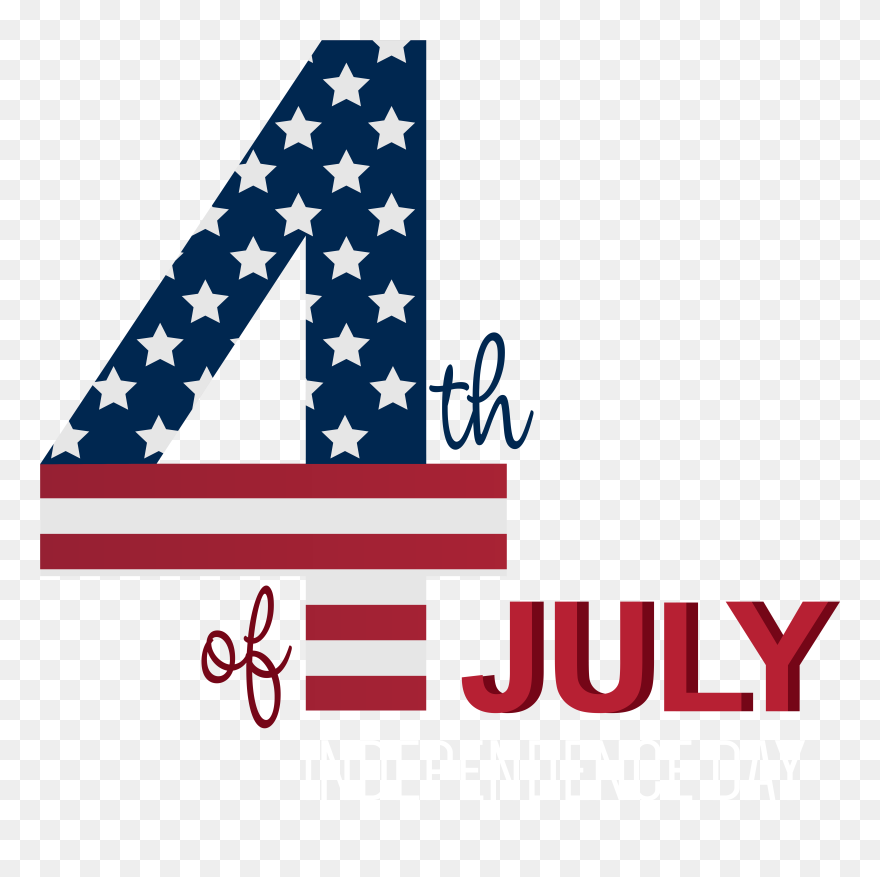 Transparent Background 4th Of July Clipart - Png Download