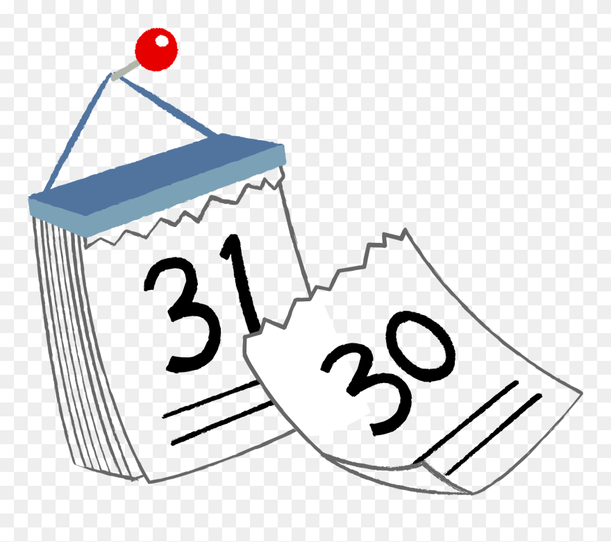 Day Calendar Clipart - Png Download