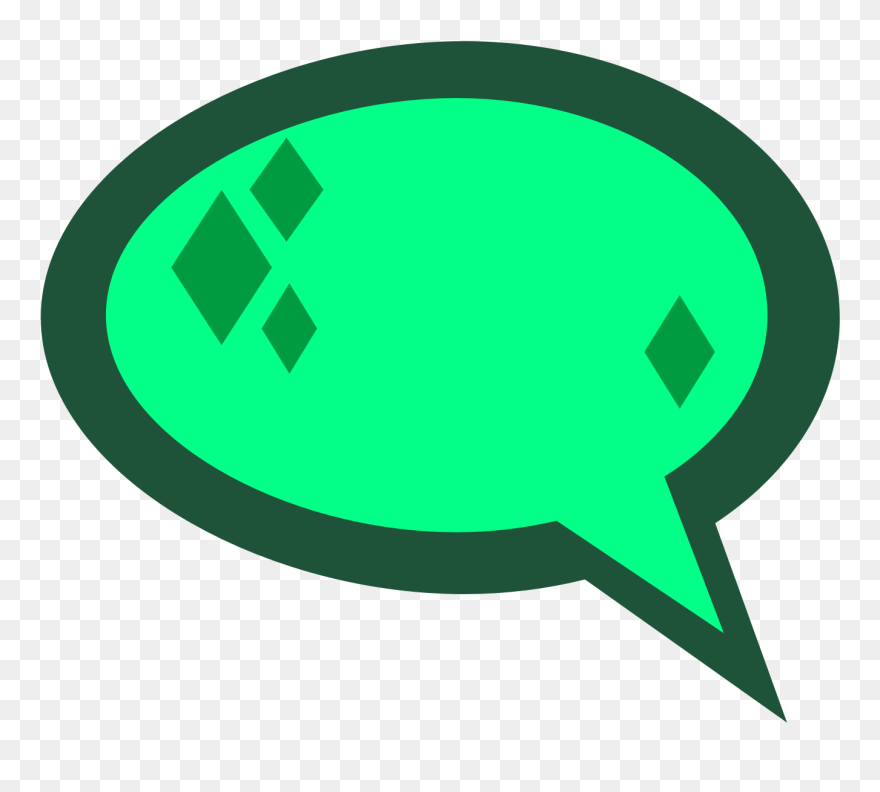 #speech Bubble Post It Note - Circle Clipart