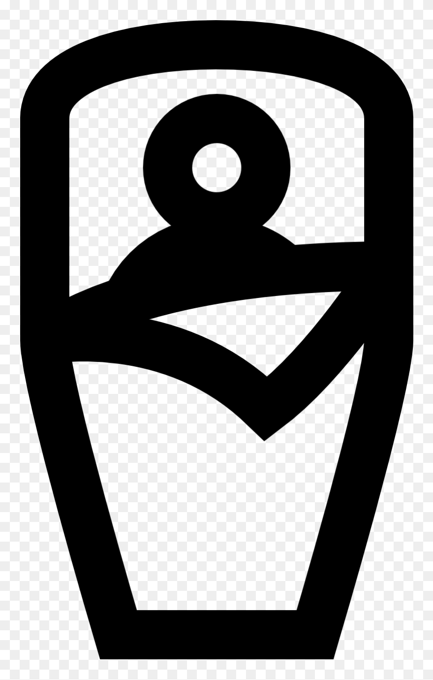 Computer Icons Sleeping Bags Font - Sleeping Bag Silhouette Clipart