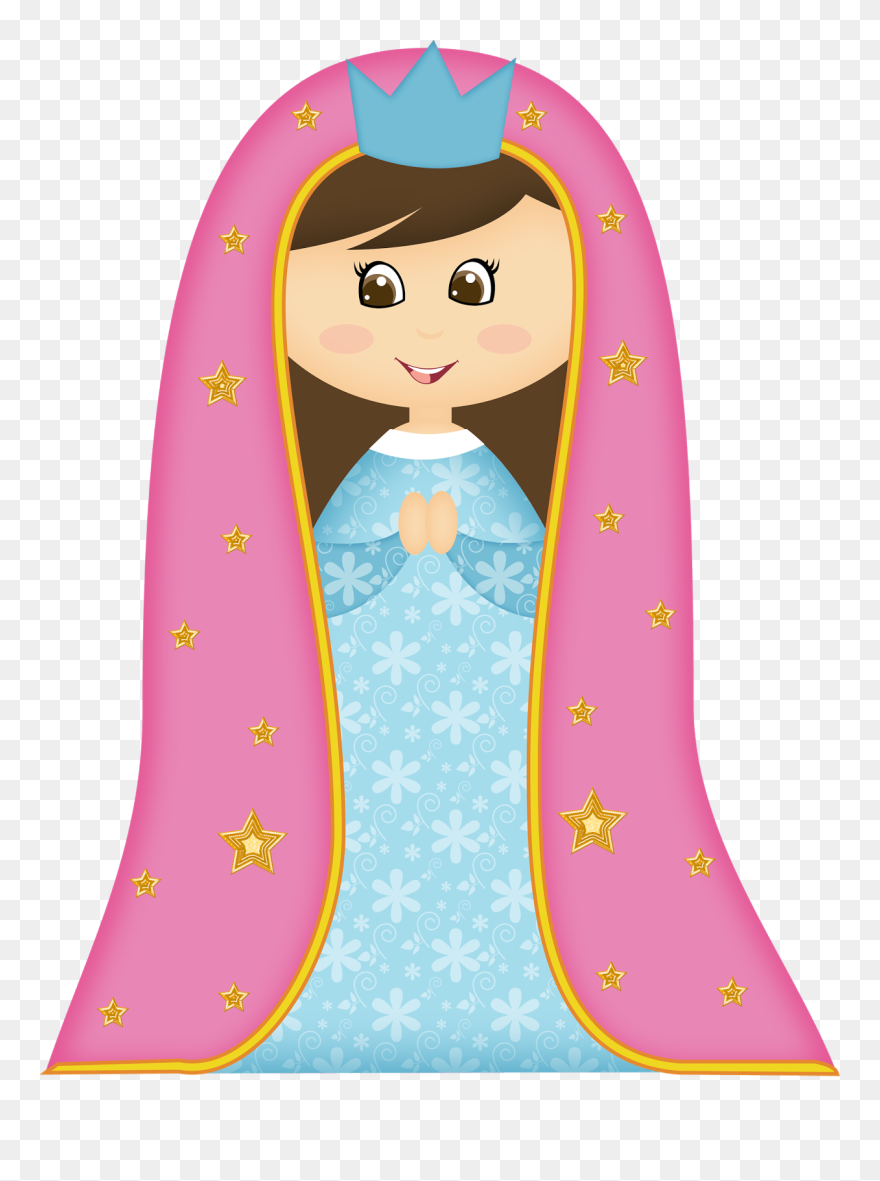 Ibgnhp Yhwyqfr Png Anjos - Imagem De Nossa Senhora Aparecida Em Desenho Png Clipart