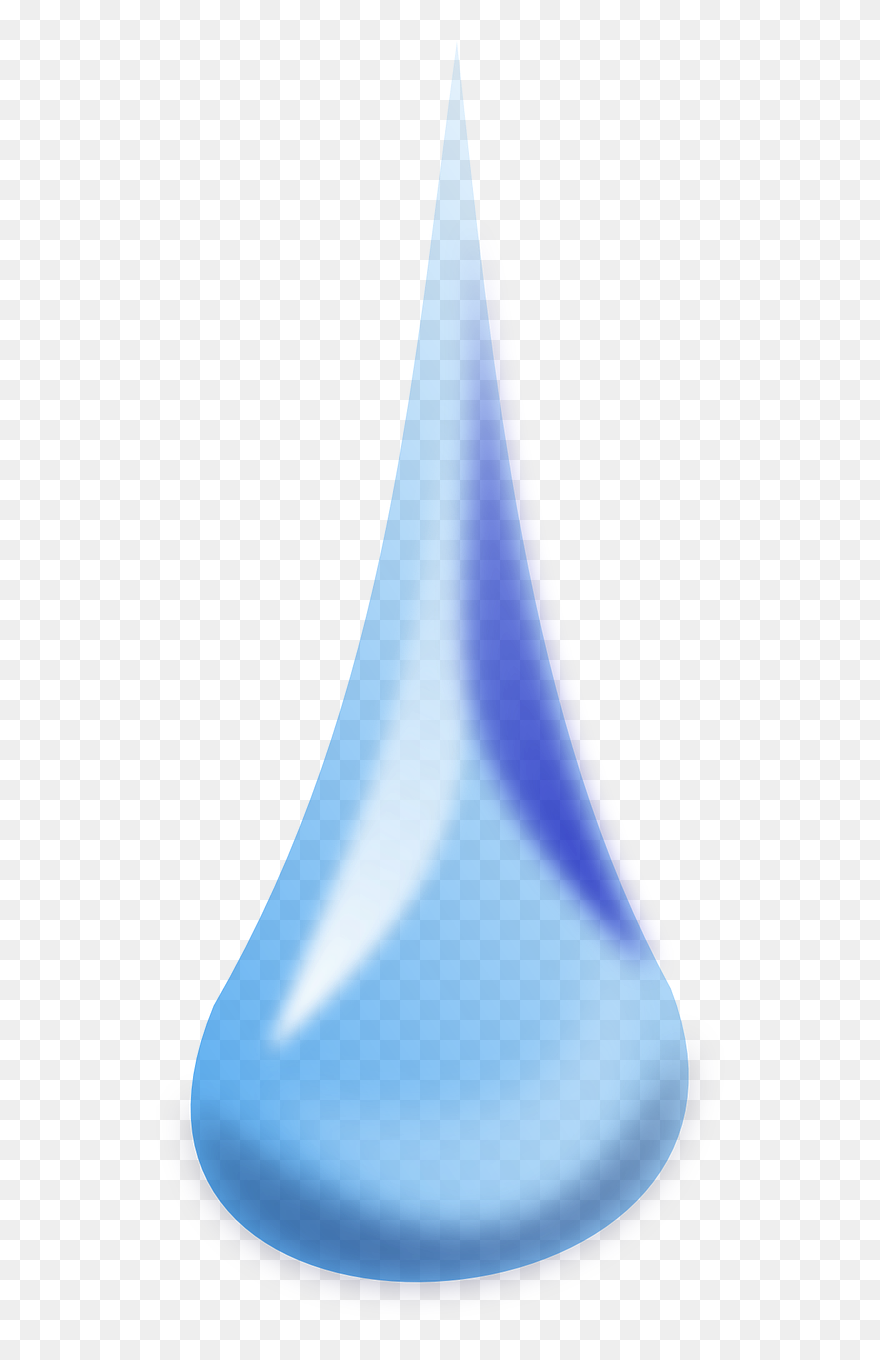 Drop Single Dew Water Droplet Png Image - Dråbe Transparent Clipart