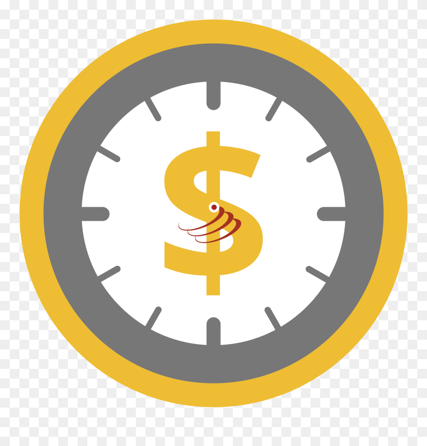 Dollar Clipart Doller - Clock Loading Transparent Gif - Png Download