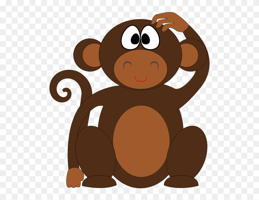 Cartoon Animals Monkey Clipart