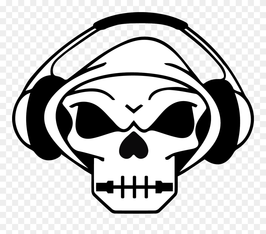 Dumbbell Clipart Barbell Crossfit - Skullz And Barbells - Png Download