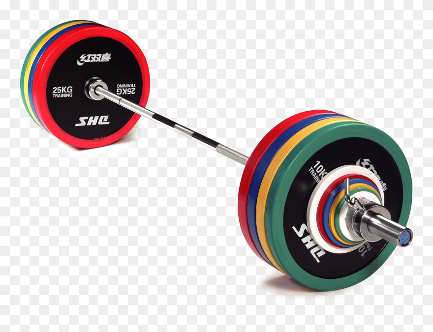 Barbell Transparent Crossed - Barbells Png Clipart