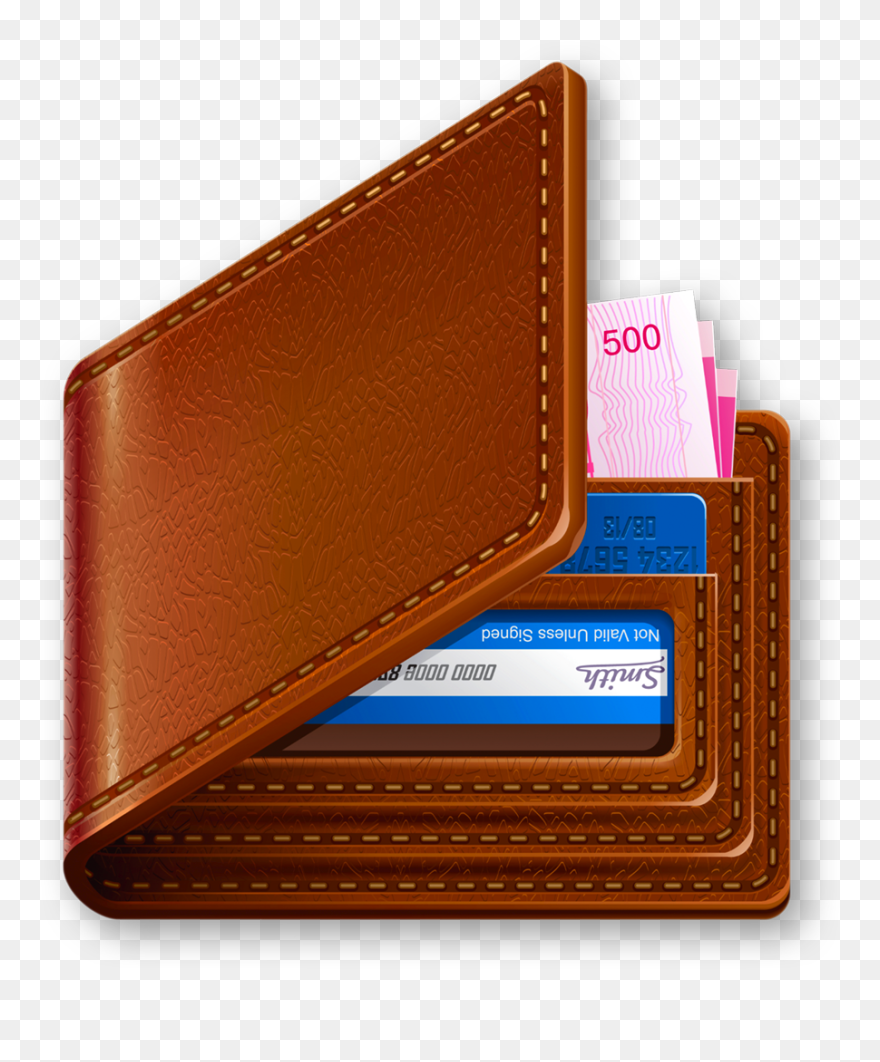 Transparent Background Wallet Clipart - Png Download