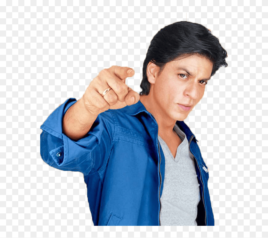 Pointing Finger Png - Shahrukh Khan Images Png Clipart