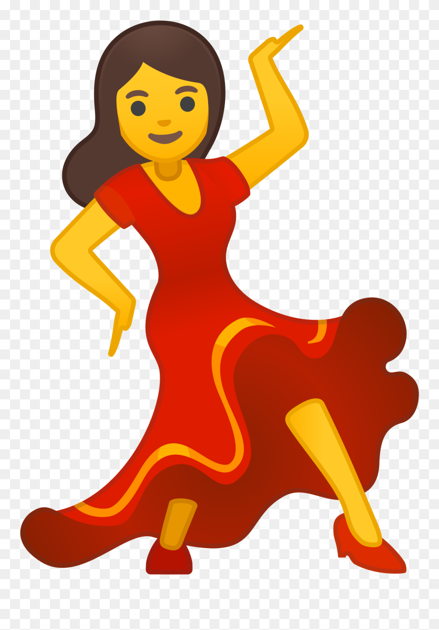 File Noto Emoji F - Dance Emoji Clipart