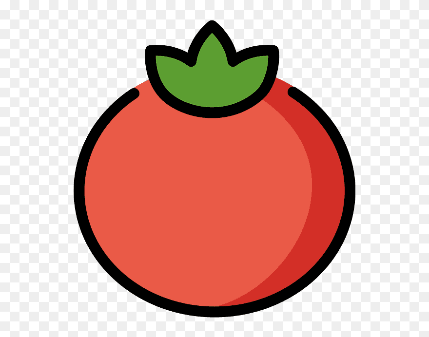 Tomato Emoji Clipart - Png Download