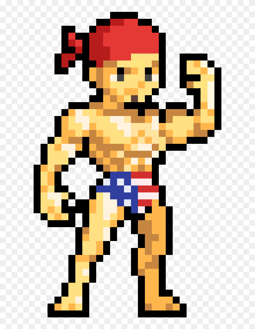 Ricardo Milo Pixel Art Clipart