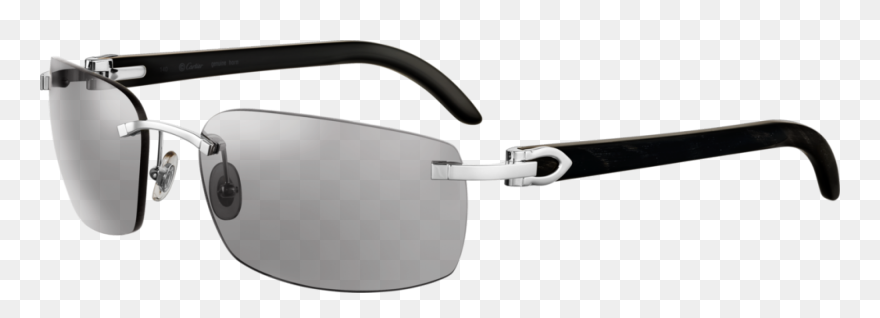 Black Cartier Buffalo Horn Clipart