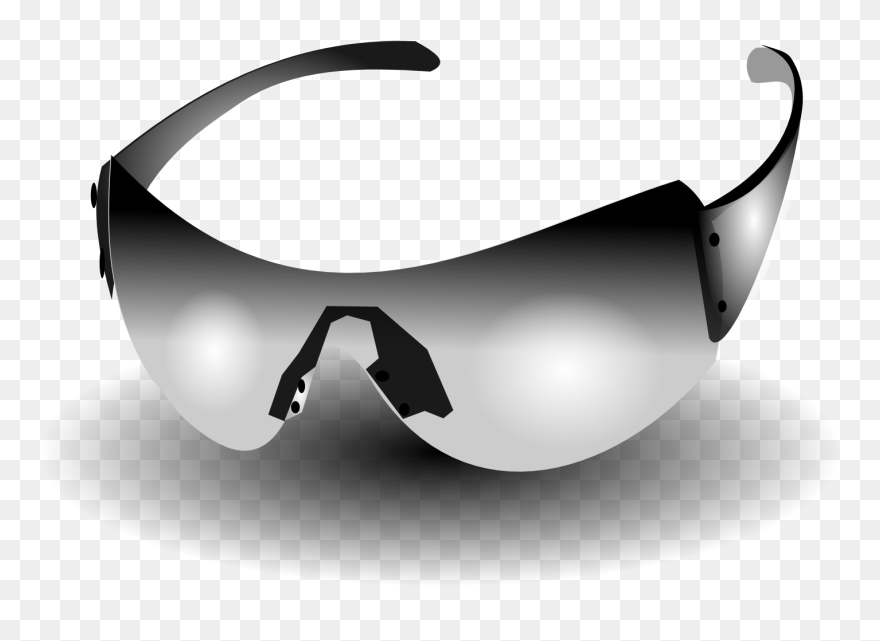 Skull And Crossbones With Sun Glasses Clipart Clip - Sunglasses - Png Download