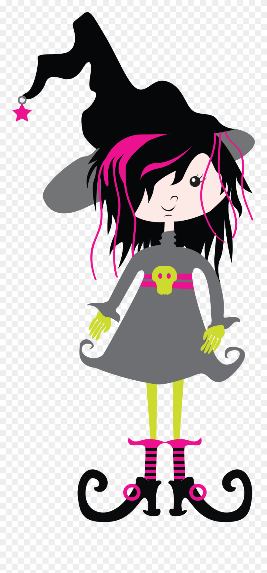 Imagen Graciosa De Halloween Clipart