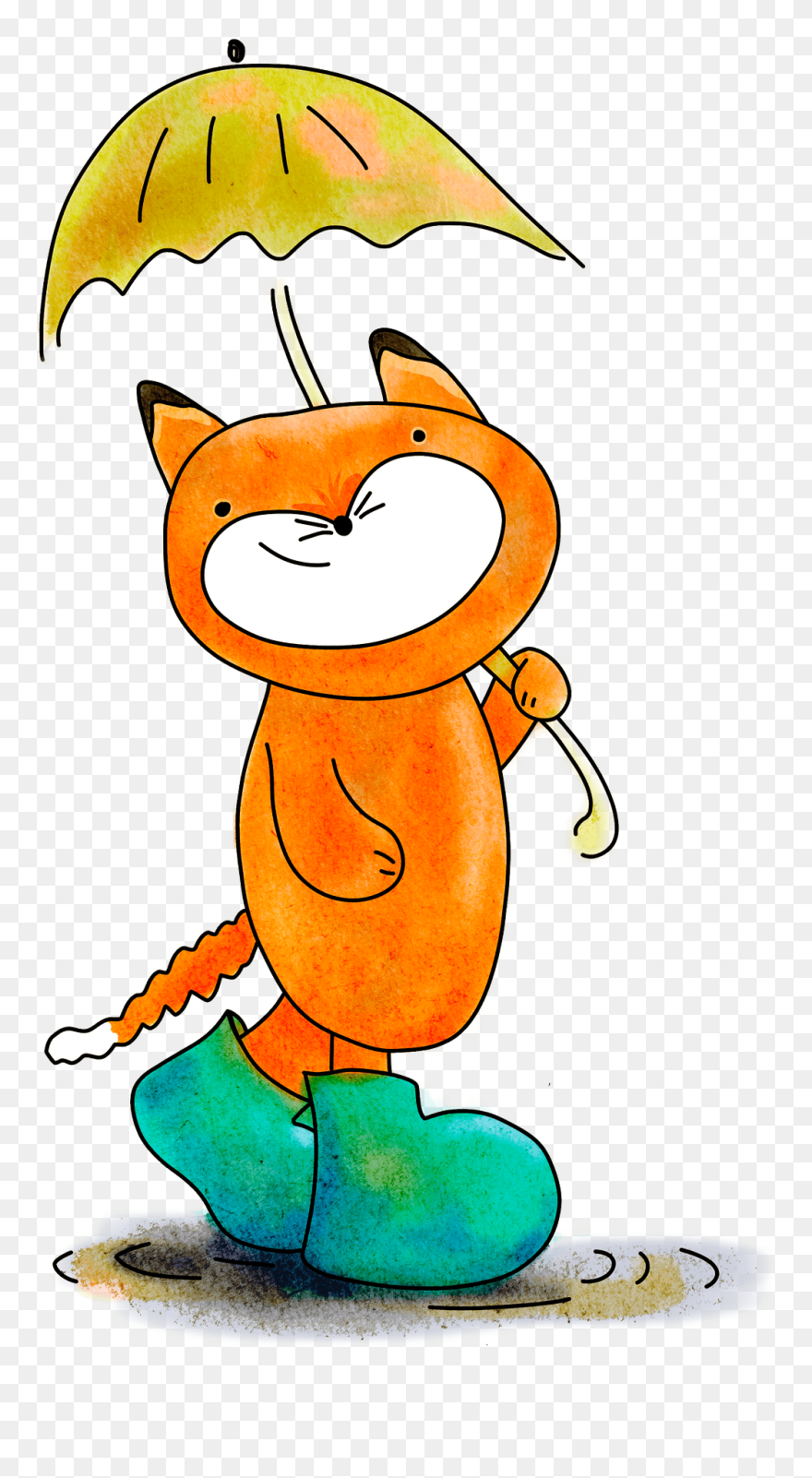 Imágenes Graciosas De La Lluvia Clipart