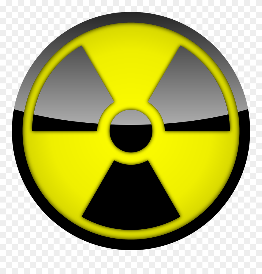 Radioactive Clipart Transparent Picture Royalty Free - Transparent Background Radioactive Symbol - Png Download