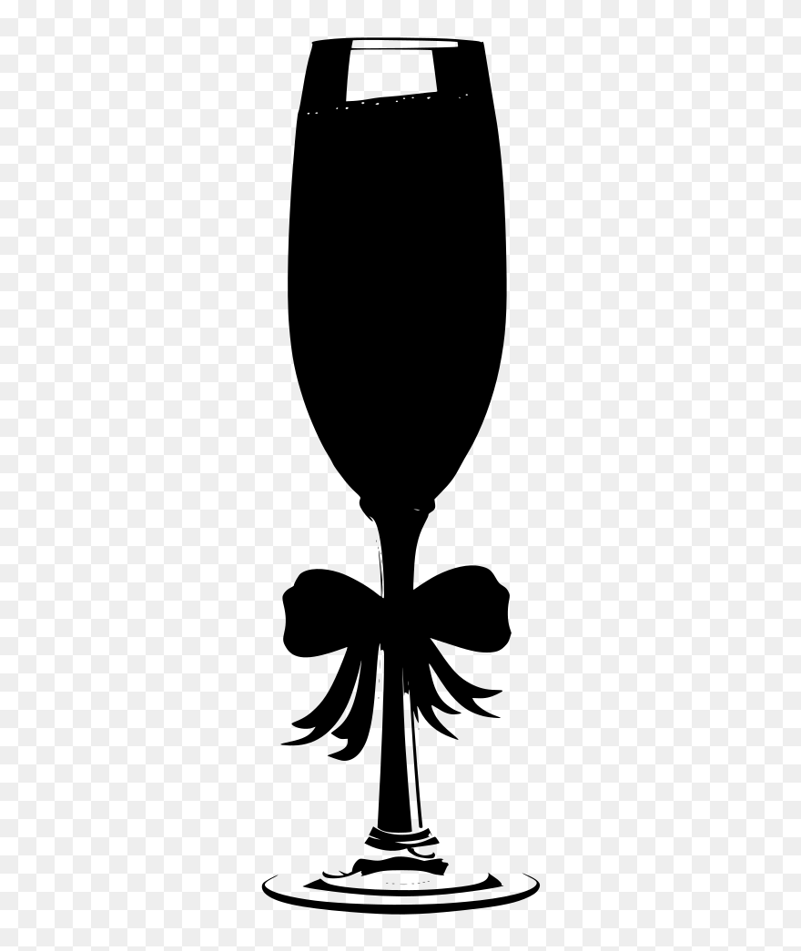Champagne Stemware Clipart