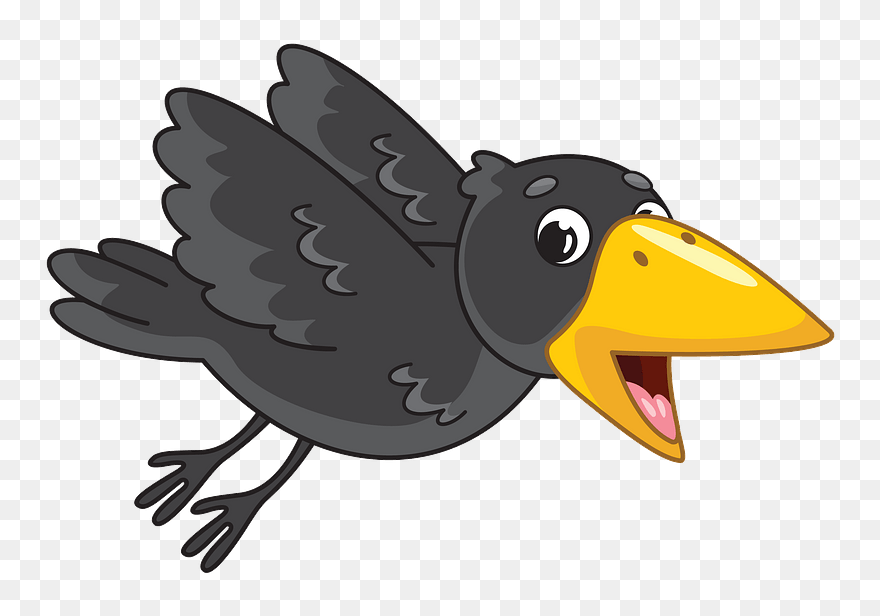 Raven Clipart - Png Download