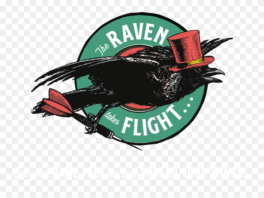 Take Flight - The Raven Clipart