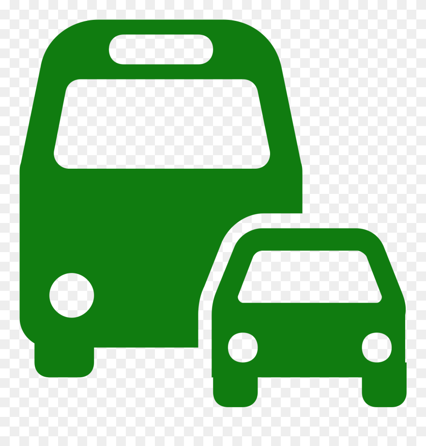 Transparent Bus Trip Clipart - Transportation Icon Png Transparent